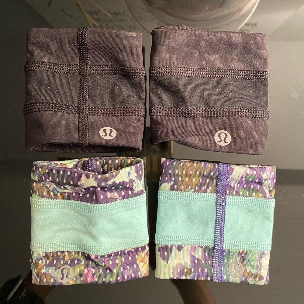 Lululemon Sweat Cuffs - 2 Sets!